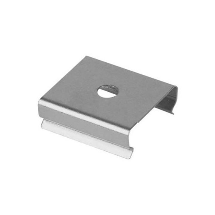 Clip pentru benzi LED, set 2, GREENICE, profil plat, multicolor