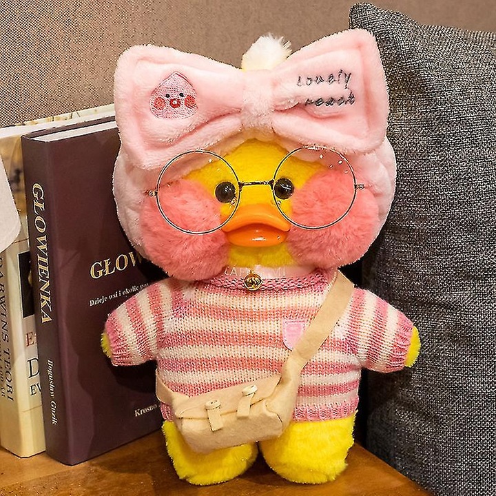 Jucarie de plus, MIAOOWA, rata, 30cm, multicolor, pentru unisex, recomandata pentru 12+ ani