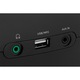 Radio CD Player ECG CDR 550, 2 x 1.5 W RMS, tuner FM cu memorie 40 de posturi, USB, negru