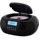 Radio CD Player ECG CDR 550, 2 x 1.5 W RMS, tuner FM cu memorie 40 de posturi, USB, negru