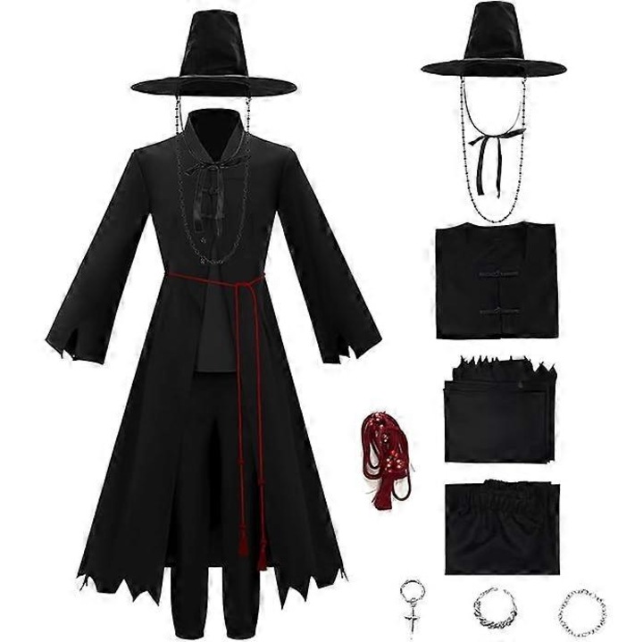 Costum Saja Boys Jinu, negru, 130 cm