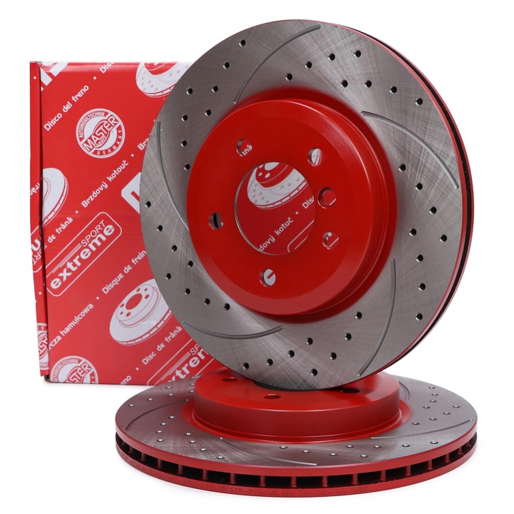 Első féktárcsa, 2 darabos készlet, Master-Sport Germany, 325mm, szellőztetett, BMW 3 (E46), Z4 (E85, E86) modellekhez