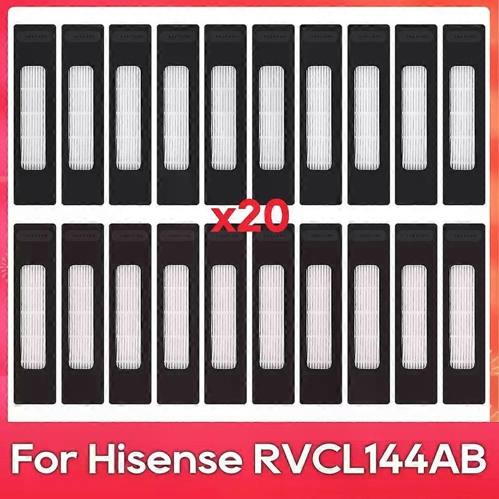 Set accesorii pentru aspirator, piese de schimb, perii laterale, filtru, mop, pentru Hisense RVCL144AB