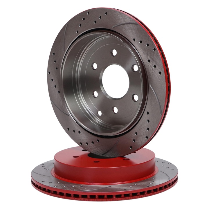 Hátsó féktárcsa, Master-Sport Germany, 2 db-os szett, 350mm, Infiniti QX56, QX80, Nissan Patrol VI modellekhez