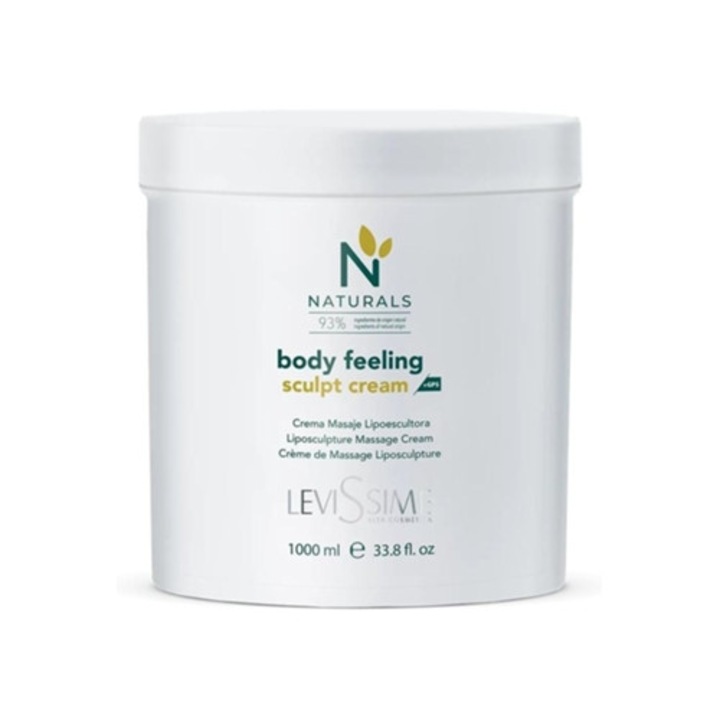 Testformázó krémgél testre 1000ml Levissime