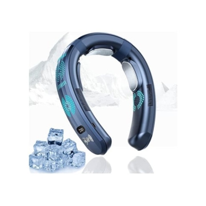 Racitor laptop 6000mah, 5 Turbo, 3 ventilatoare, albastru, set