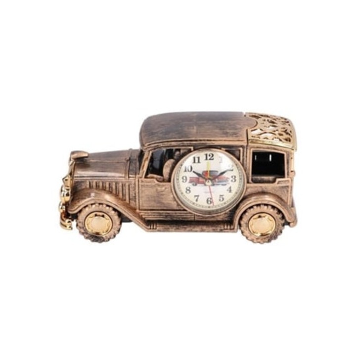 Hurrise többfunkciós retro dekoratív óra tolltartóval és nagy számlappal