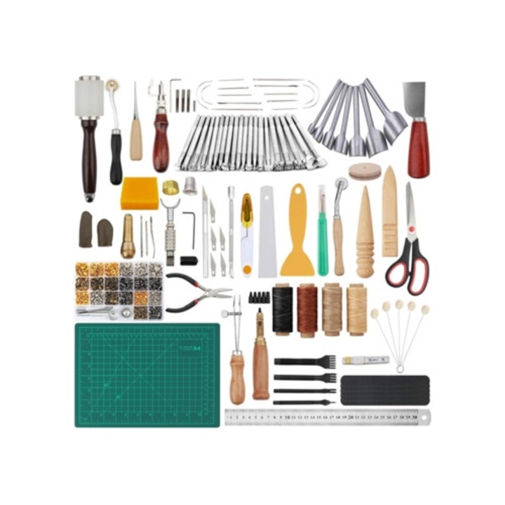 Set de 50 unelte din piele sculptata, Ehstmind