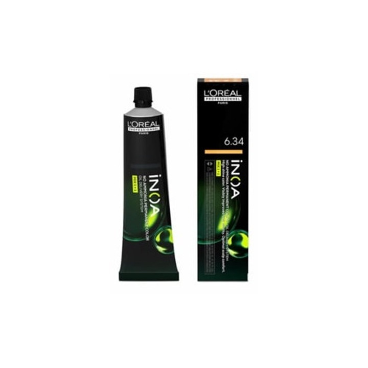 Inoa N 6.34 hajfesték, 60 g, L'Oreal Professionnel