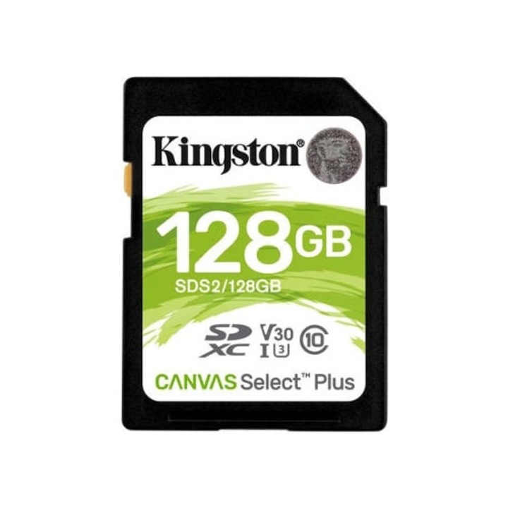 Карта памет 128GB SD Canvas Select Plus 100R C10 UHS-I U3 V30