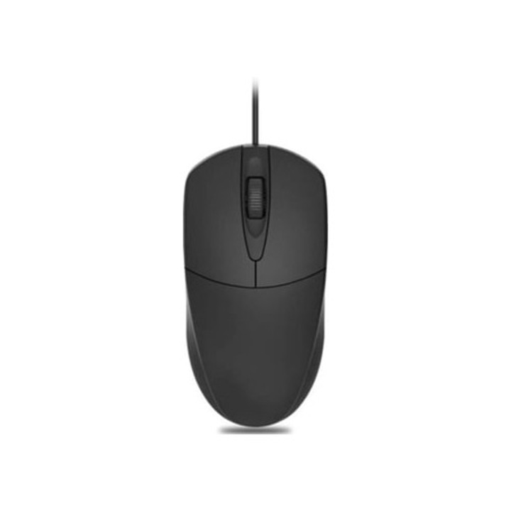 Mouse WELUOT MS121, cablu USB, 1200 dpi, negru