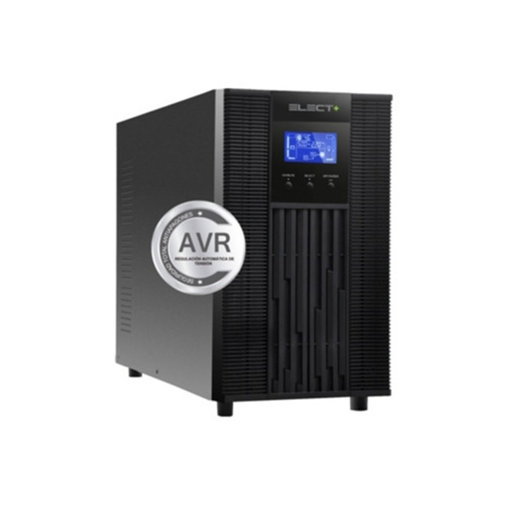 PC UPS tápegységek E-NUC Elect + UPS 3000 V, fekete