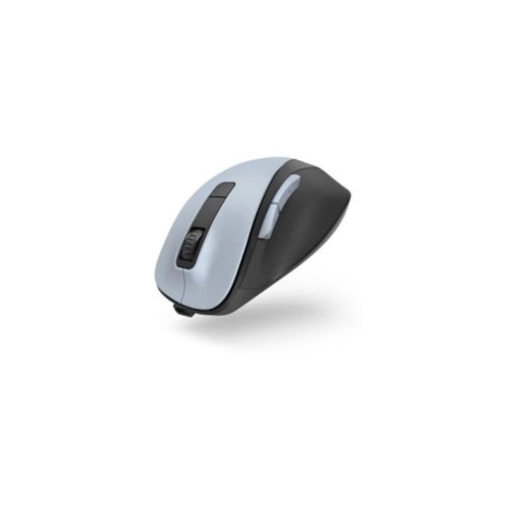 Mouse cu fir 6 butoane Mw-500 Recharge, ergonomic, negru/albastru