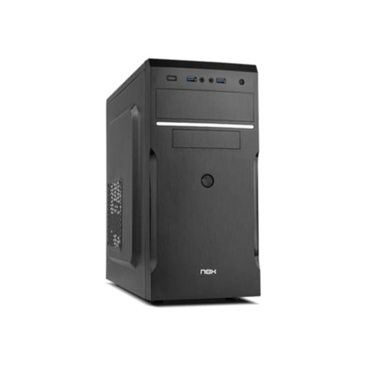 Кутия Micro ATX NOX Tau, 2 x USB 3.0, компактни размери