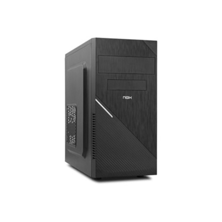 Кутия Micro-ATX NOX Arca, черна