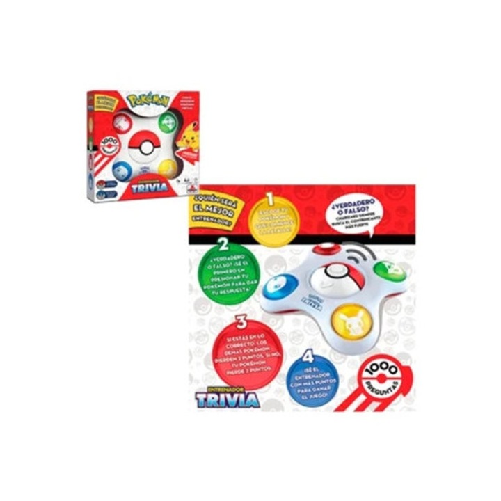 Joc de societate POKEMON Trivia, 7 ani