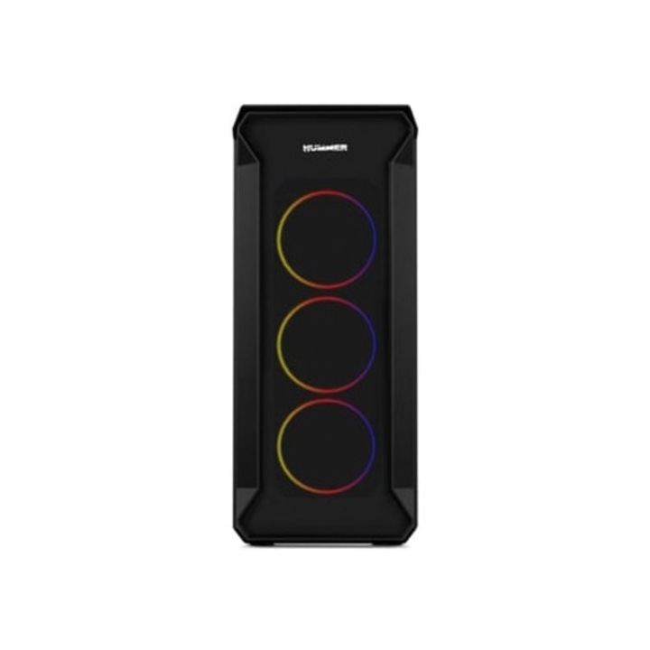 Кутия Nox Hummer Quantum Mini Tower, черна