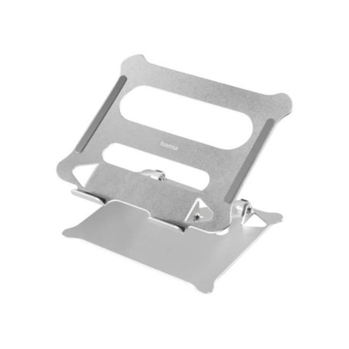 Suport laptop HAMA din aluminiu, inaltime ajustabila, inclinat