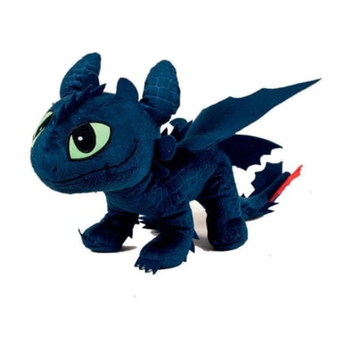 Jucarie de plus Toothless, How to Train Your Dragon, 40cm