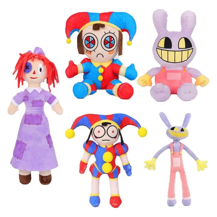 Jucarie de plus 2024 The Amazing Circus Clown, set