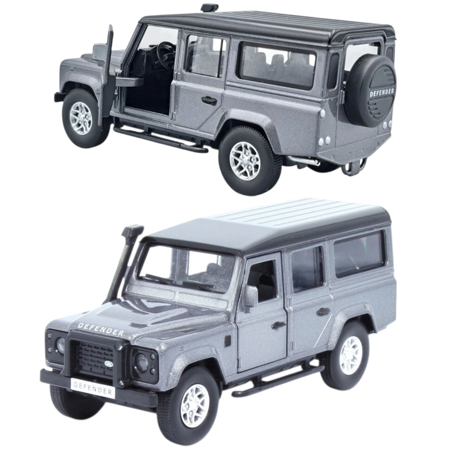 Jucarie Macheta Auto Land Rover Defender 110, Caroserie din Metal