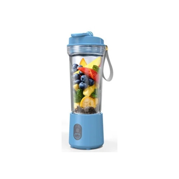 Storcator de fructe Eifson 180 W, 500 ml, 18.000 rpm, albastru