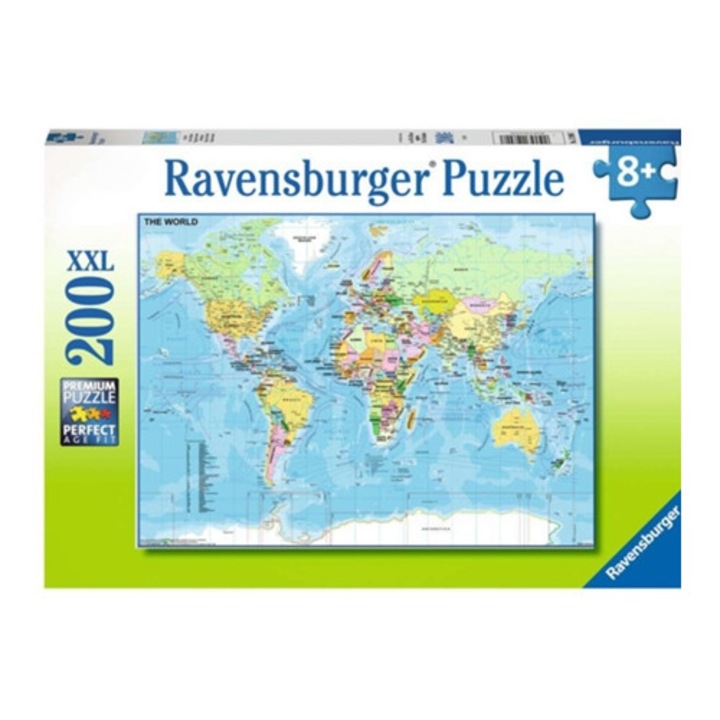 RAVENSBURGER puzzle, karton, kék, 49x36cm