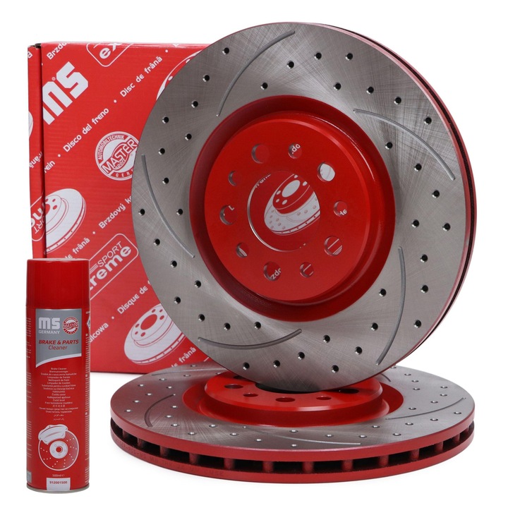 Fékbetétkészlet, Master-Sport 24012801911SE, szellőző, 330x40mm, Alfa Romeo 159, Brera, Giulietta, Spider modellekhez