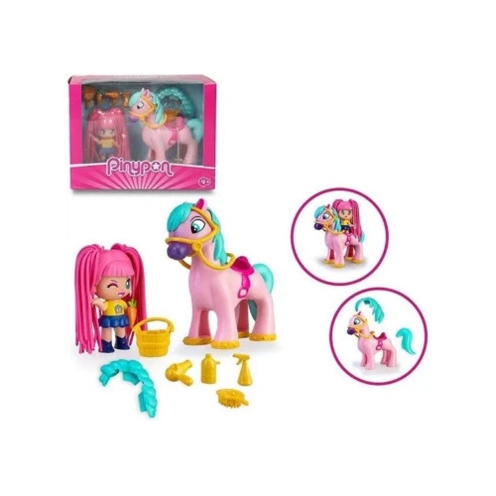 Pinypon Pelazo Pony Melena Al Viento baba, minimum életkor 4 év