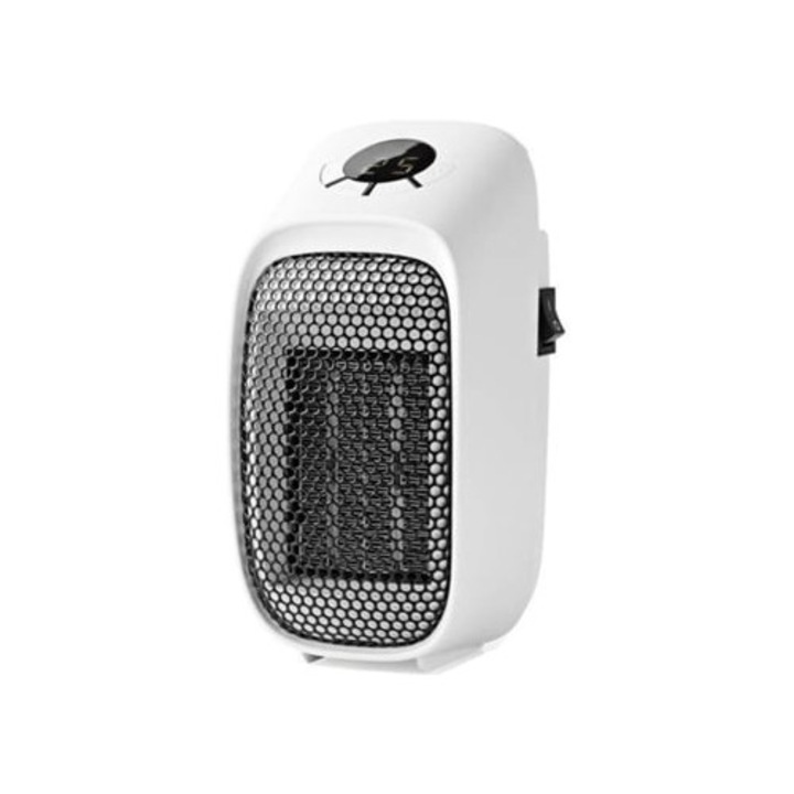 Hőlégfúvó, 400 W, fehér