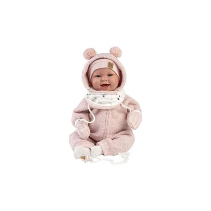 Tala újszülött baba 44 cm, mosolyogva