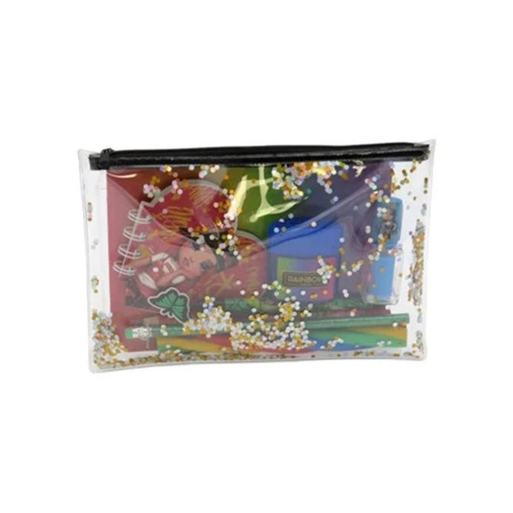 Mapa Jumbo Transparenta cu Material Rainbow High, 78032, Multicolor