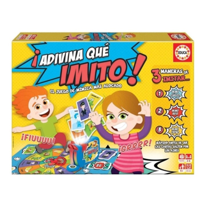 Jocuri de societate Educa, Guess what I imitate, 6 ani+
