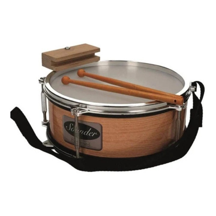 Toba de jucarie, tambur metalic, multicolor