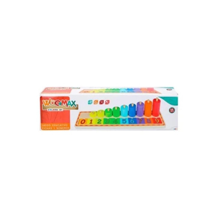Joc educativ COLORBABY cu numere, set