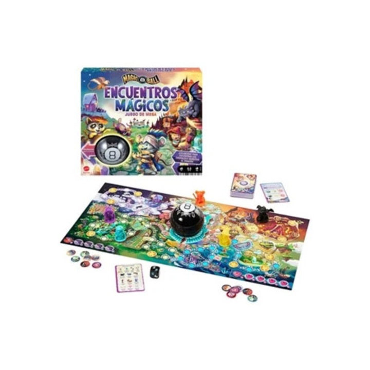 Настолна игра, за деца, Магическа топка 8, 7 години