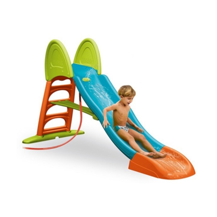 Tobogan copii FEBER, 800009594, dimensiuni 200x100x120cm, multicolor