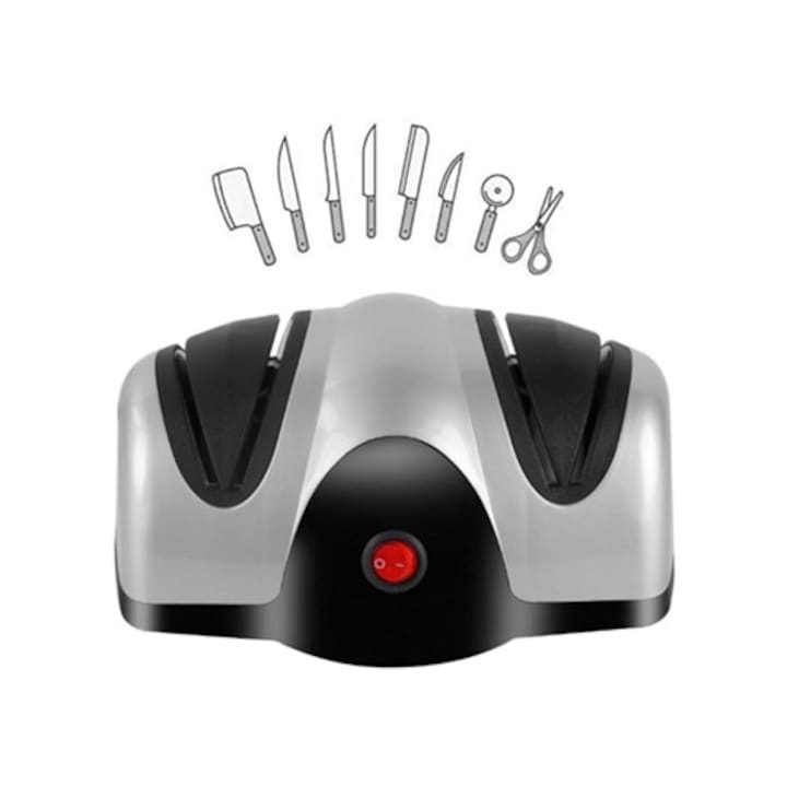 Elektromos késélező 220V, több szögű készlet