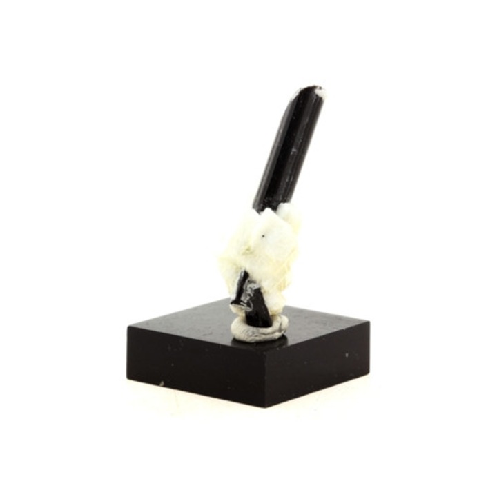 Természetes kő turmalin Schorl, 300 Ct, fényes fekete kristály, dekoratív kiegészítők