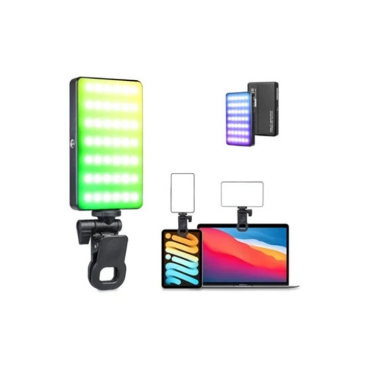 LED видео светлина, RGB, 2500-9000k