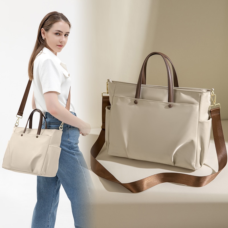 Geantă laptop Caisa, impermeabilă, rezistentă, 16 inch, 37x12x32cm