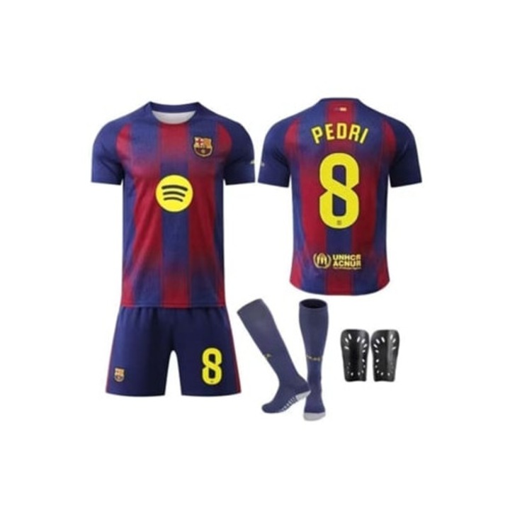 Echipament Poliester, Rosu/Albastru