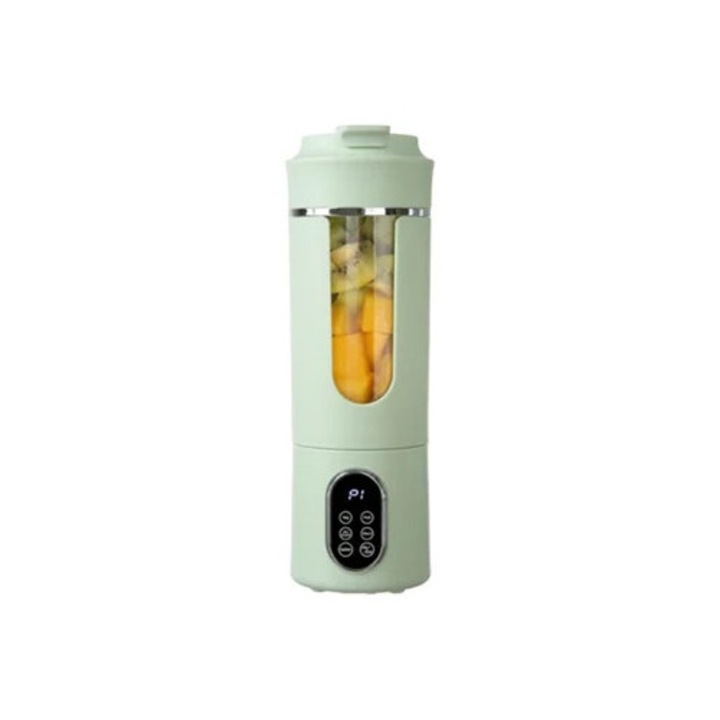 Storcator de fructe Eifson 530 ml, 12 000 rpm, 4 functii, verde
