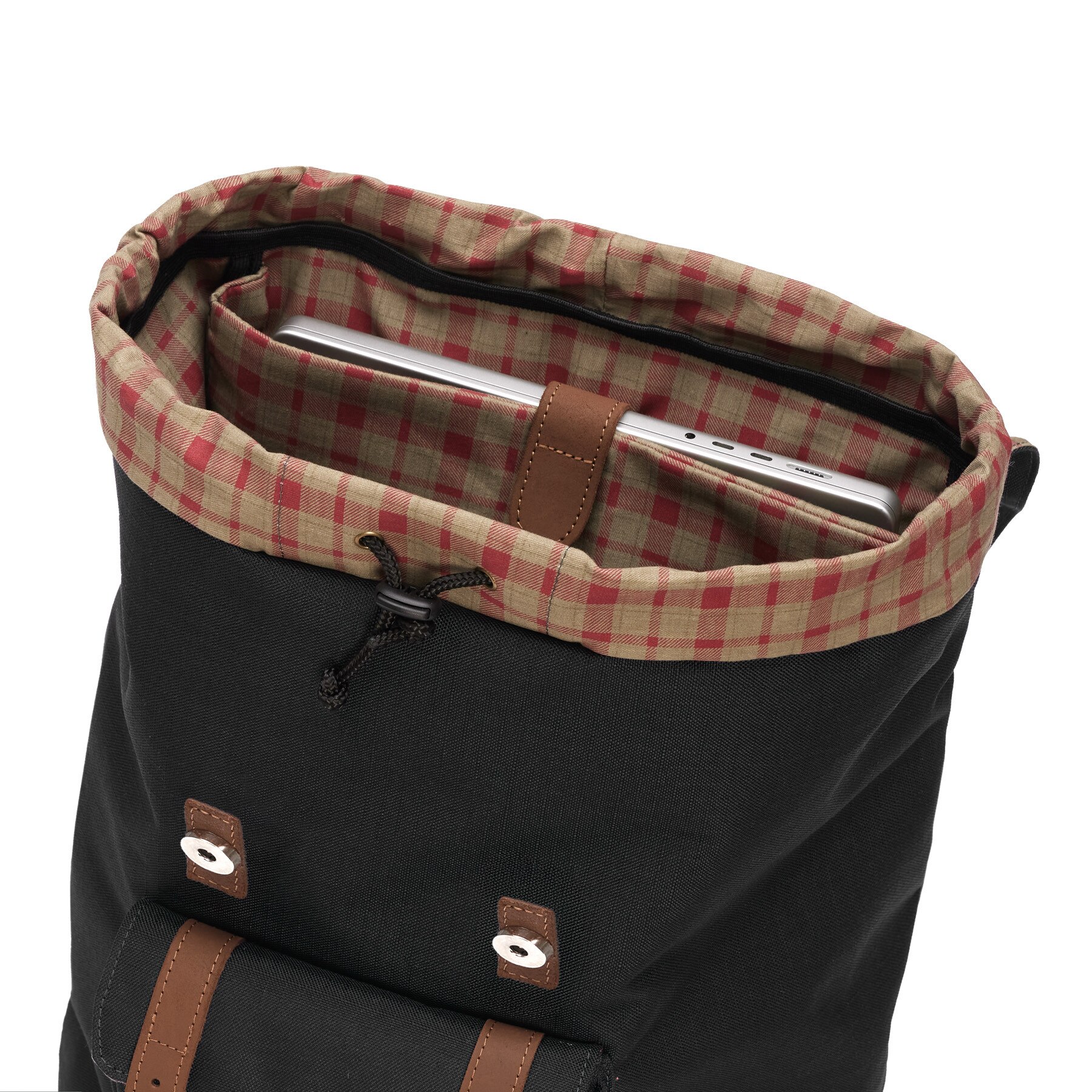 Rucsac pentru laptop portabil Baltan City Break, capacitate 26L, rezistent la apa, pentru laptop pana la 17'', Negru