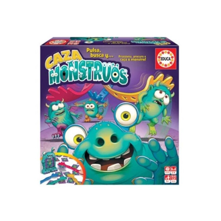 Joc de societate Hunting Monsters, Educa, varsta recomandata 5 ani