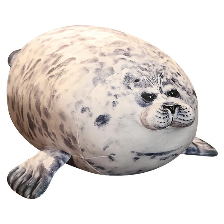 Плюшена играчка дебел тюлен 40см, Vayotoy Mdug