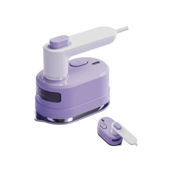 Steamer de imbracaminte 1050 W, 180° maner pliabil, multicolor