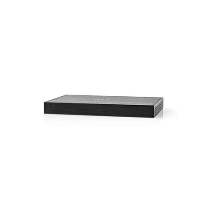 Carcasa pentru hard disk Nedis Hdde25310Bk, neagra