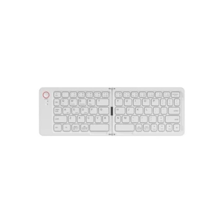 Tastatura pliabila ultra-subtire Eifson B023, Bluetooth si USB-C, neagra