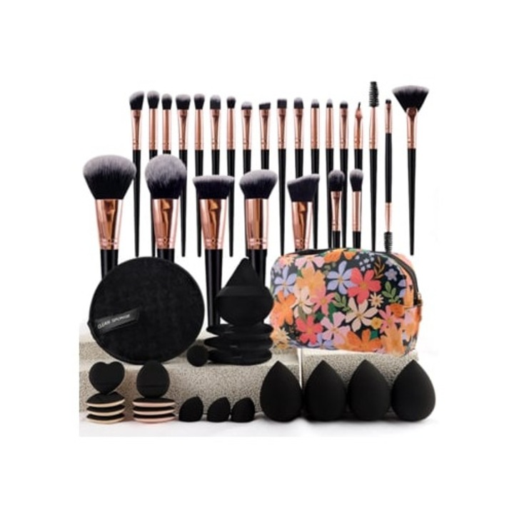 Set pensule machiaj Eifson, 40 piese